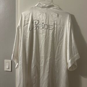 Victoria's Secret White Bride Robe